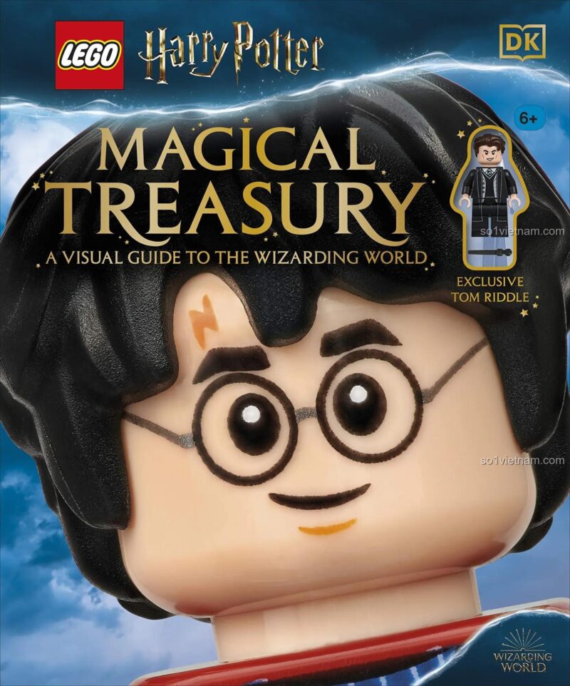 learning toy LEGO Harry Potter DK 9780241409459, sách hướng dẫn LEGO Harry Potter cho bé 6 tuổi, giá tốt