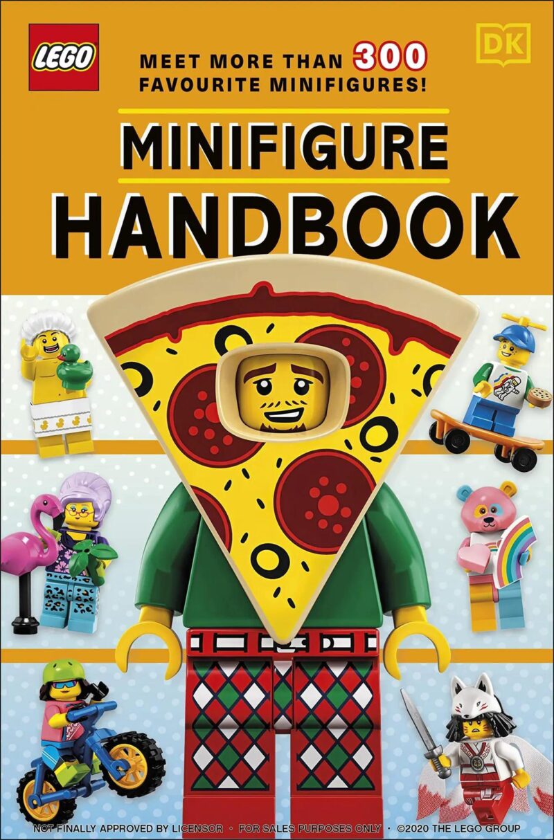 Sách hướng dẫn LEGO Minifigure DK ISBN9780241458235, cẩm nang độc đáo hơn 300 minifigure, phù hợp bé trai bé gái 8 tuổi, giá tốt.