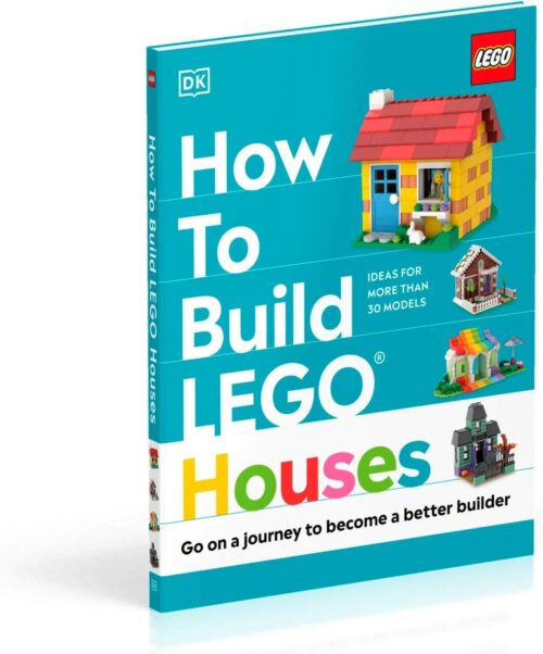Sách hướng dẫn xây nhà LEGO DK ISBN9780241506271, ý tưởng bất tận, hơn 30 mẫu nhà, phát triển sáng tạo cho bé 6 tuổi, giá tốt