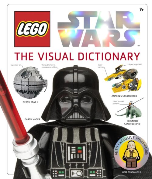 Sách LEGO® Star Wars™ DK ISBN9781405347471, từ điển hình ảnh Star Wars, kèm minifigure Luke Skywalker độc quyền, cho bé trai 7 tuổi, giá tốt.