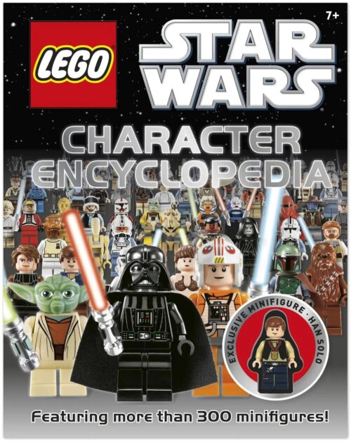 sách Sách Bách Khoa Toàn Thư Nhân Vật LEGO® Star Wars™ Dorling Kindersley ISBN9780756686970 kèm minifigure Han Solo độc quyền, phù hợp cho bé trai bé gái 7 tuổi, giá tốt