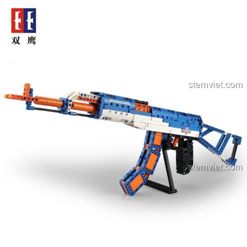 Đồ chơi mô hình Súng AK-47 Double Eagle C81001, bộ lắp ráp súng trường tấn công AK-47, chất lượng tốt, giá rẻ cho con trai.