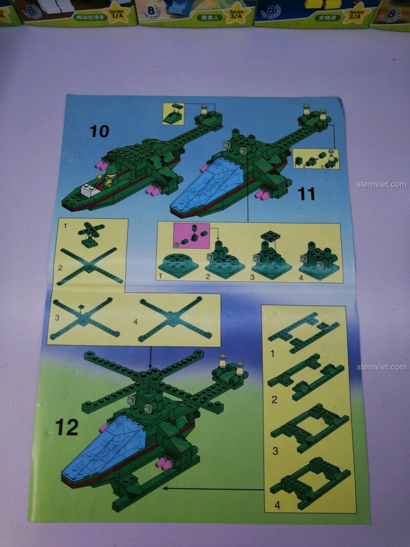Các bước cuối cùng để hoàn thành mô hình Trực thăng tấn công 274.
