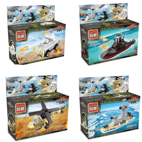 Bộ lắp ráp Enlighten 1223 Trực thăng Vũ trang CombatZones, đồ chơi mô hình quân sự cho bé trai 6 tuổi, giá tốt, chất lượng cao.