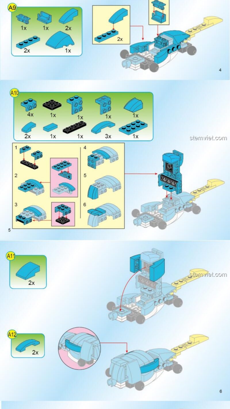 Robot Biến Hình Enlighten 1403 sách Enlighten 1403 2 Robot Chiến Thần hướng dẫn lắp ghép Enlighten 1403 Robot Hợp Thể