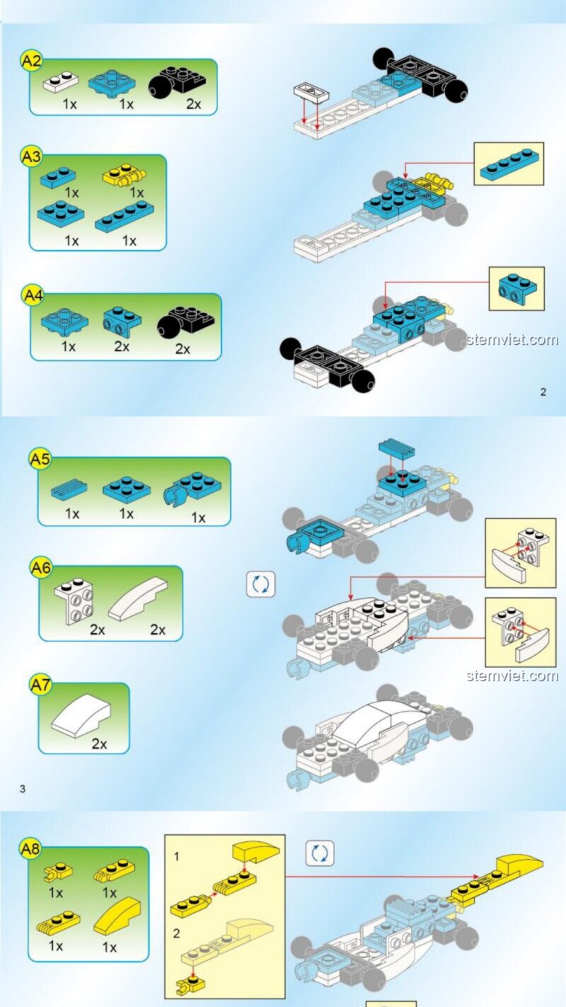 Robot Chiến Thần Robot Biến Hình 5 trong 1 Enlighten 1403-3 sách hướng dẫn Enlighten 1403 3 Robot Hợp Thể