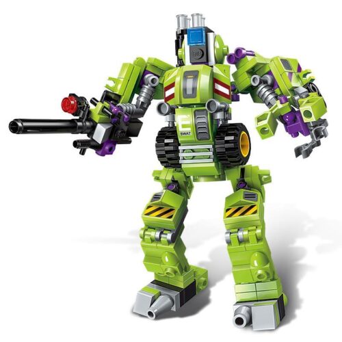 Robot Biến Hình Cao Năng Pháo Đài Enlighten 1802-3, đồ chơi lắp ráp cho bé trai 6 tuổi, giá tốt, thể hiện sức mạnh pháo đài.