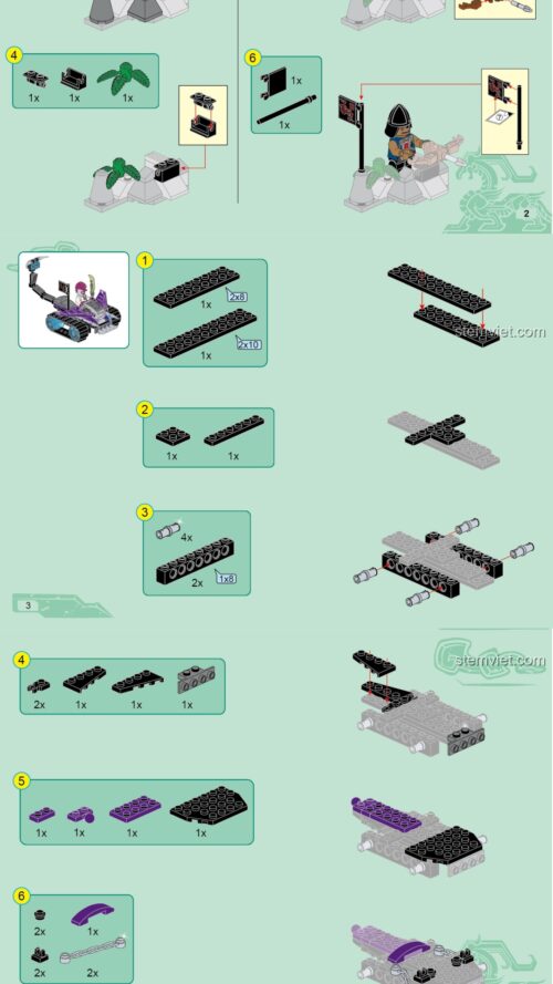 Rồng Đỏ Aogukulong Enlighten 2209 sách lắp ghép Enlighten 09 Bộ Ráp Phong Thần