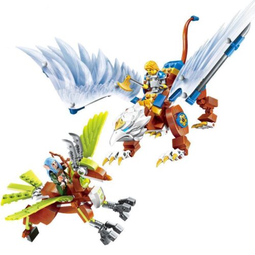 Bộ lắp ghép Enlighten 2306 Thần Ưng Griffin và Thú Cưỡi Nguyên Tố, đồ chơi lắp ráp chất lượng cao cho bé trai và bé gái 6 tuổi, giá tốt.
