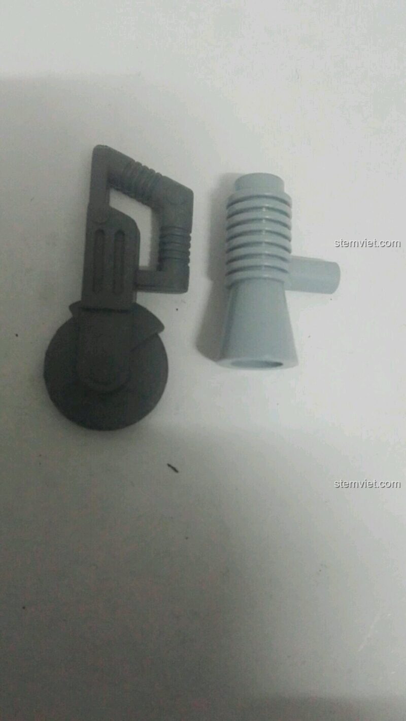 Phụ kiện cưa và loa của minifigure bộ xếp hình Xe Xây Dựng Kyanite Squad QMAN, đồ chơi xây dựng 2402, cho bé trai 6 tuổi, chất lượng tốt