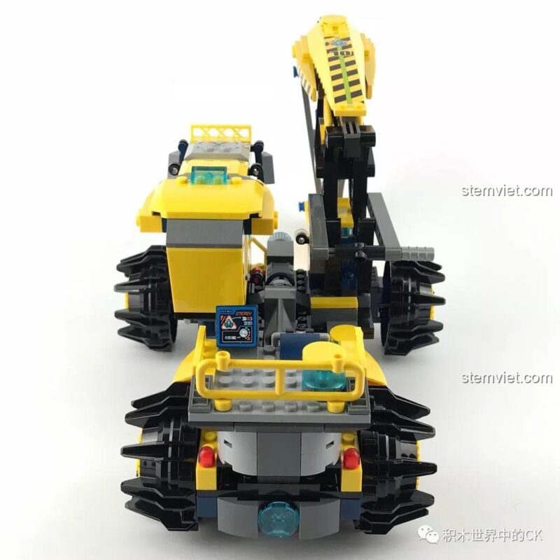 Mô hình hoàn chỉnh Qman 410 Máy xúc khổng lồ, ảnh chụp review người dùng