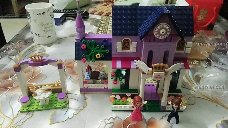 Mô hình Hoàng gia Ngự Thư Phòng Enlighten 2608 hoàn thành từ góc nhìn người dùng, đồ chơi lắp ráp Thư viện Công chúa, mang lại niềm vui và sự tự hào