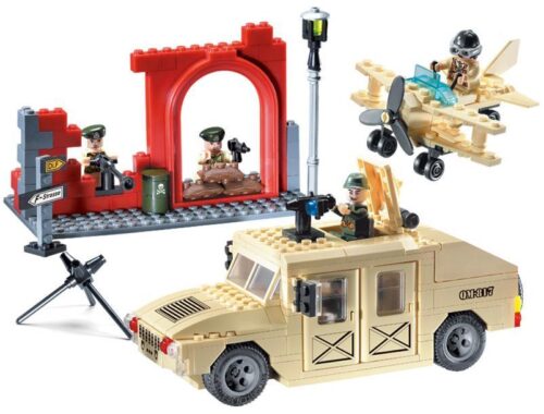 Bộ đồ chơi Hummer quân sự Enlighten 817
