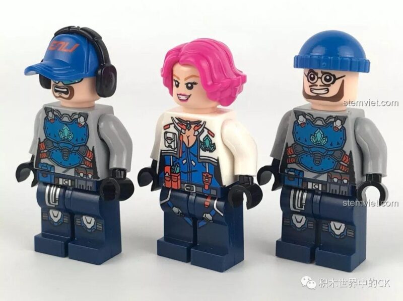 Minifigure Xiu của bộ xếp hình 2408 Máy bay vận tải Thunderbird