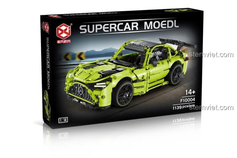 Đồ chơi mô hình Feifan F10004 Siêu xe Mercedes-Benz AMG Green Demon với dẫn động cầu sau và điều khiển APP