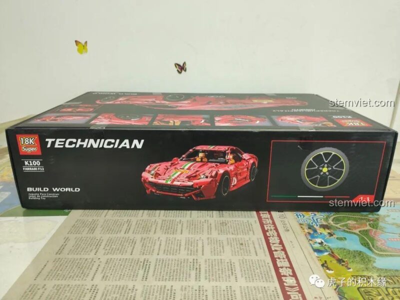 Ferrari F12 18K K100 với bộ điều khiển