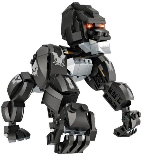 Forange FC1030 Robot Chiến Thần Biến Hình Khỉ Đột với đèn LED rực rỡ, bộ đồ chơi lắp ráp 377 mảnh ghép cho bé trai 6 tuổi, giá tốt.