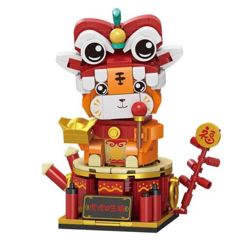 Mãnh Hổ Đón Xuân - Bộ đồ chơi lắp ghép Forange FC8118
