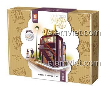 Hộp đồ chơi mô hình Tiệm Làm Đẹp Forange FC8508, 539 chi tiết, quà tặng cho con gái