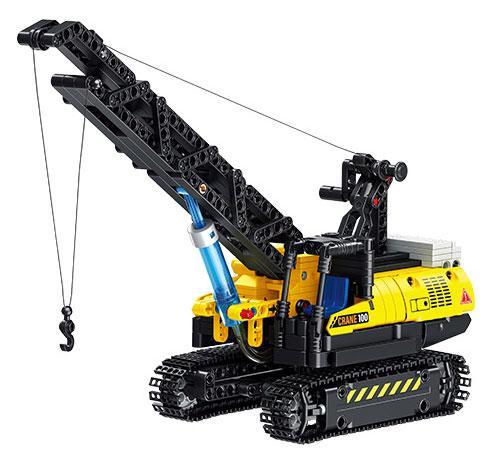 Mô hình đồ chơi lắp ráp Cần cẩu thủy lực Forange FC9222 cho bé trai 6 tuổi, chất lượng cao giá rẻ.