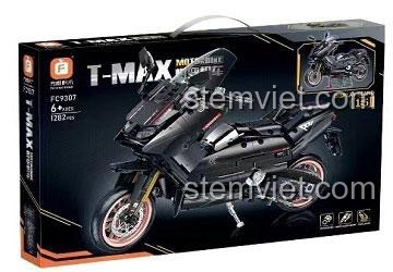 Hộp đồ chơi mô hình Forange FC9307 Xe Máy Tay Ga T-MAX. Món quà tuyệt vời cho bé trai đam mê tốc độ.