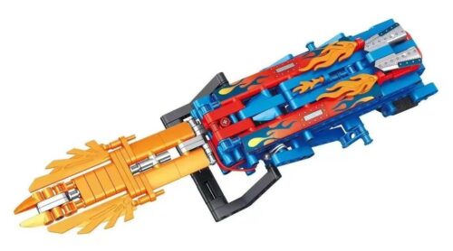 Hộp đồ chơi lắp ráp Forange FC9403 Vũ khí biến hình, Kim cương Shuriken, đồ chơi mô hình cho bé trai 6 tuổi, chất lượng cao.
