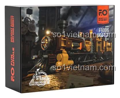 Hộp sản phẩm Tàu Hơi Nước Chở Quặng FunWhole F9006
