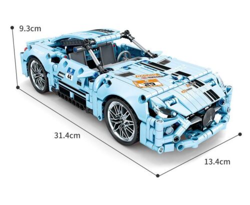 Mô hình siêu xe GBL KY1045 Siêu xe Lam Ma GT Project Machine 611 mảnh, đồ chơi lắp ghép cho bé trai 6 tuổi, chất lượng cao