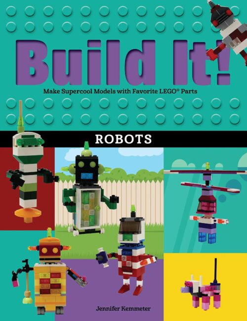 Sách hướng dẫn lắp ráp Robot Graphic Arts Books ISBN9781513260839, giúp bé 5 tuổi phát triển tư duy sáng tạo, giá tốt.