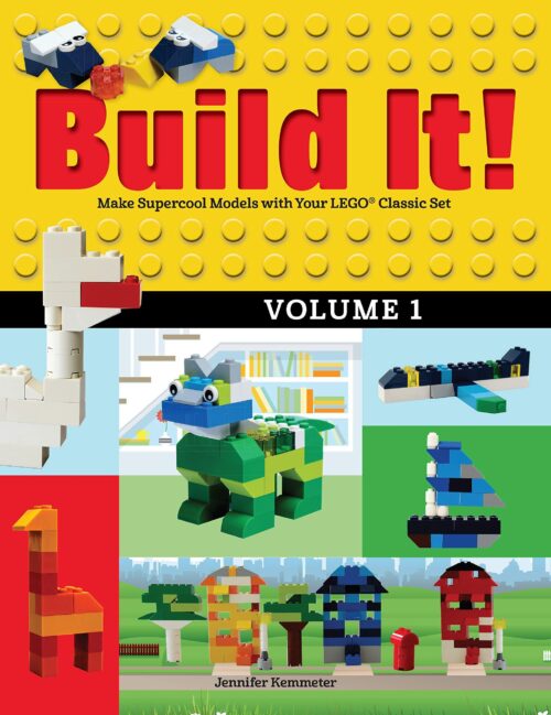 sách hướng dẫn lắp ráp Sách hướng dẫn lắp ráp LEGO®, hướng dẫn lắp ráp sáng tạo cho trẻ 5 tuổi trở lên, phát triển tư duy logic, giá tốt