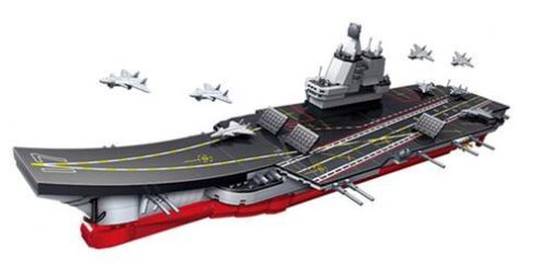 Tàu sân bay Sơn Đông GUDI 20302 mô hình lắp ghép quân sự