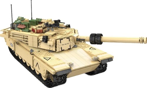 Bộ lắp ráp Xe Tăng Abrams GUDI 6102, mô hình quân sự tỉ lệ 1:18, đồ chơi lắp ghép cho bé trai 6 tuổi, giá tốt.