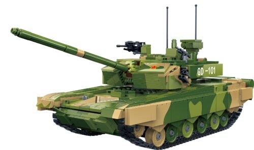 Bộ lắp ghép Xe Tăng Chủ Lực Kiểu 99A GUDI 6103, đồ chơi lắp ráp quân sự cho bé trai 6 tuổi, mô hình xe tăng 1283 chi tiết giá tốt