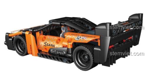 Đồ chơi mô hình GUDI 70101 Xe đua McLaren Senna GTR, thiết kế chi tiết, động cơ kéo lùi, phù hợp bé trai 6 tuổi, giúp phát triển tư duy logic, giá tiết kiệm.
