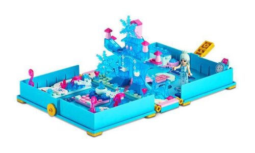 Bộ lắp ghép Cung điện băng GUDI 9037, đồ chơi lắp ghép Diệp La Lệ cho bé gái 6 tuổi, giá tốt, giúp bé sáng tạo.