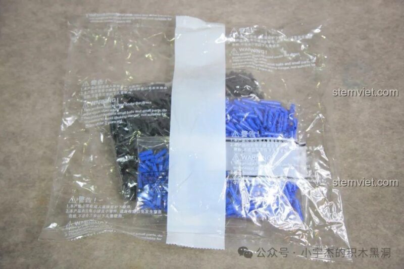 Túi đựng các chốt pin của bộ lắp ráp GULY 10616.