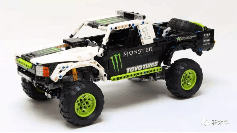 Bộ lắp ráp Happy Build 1211 Xe Tải Địa Hình Baja Monster Energy hầm hố, chất lượng cao, phù hợp bé trai 8 tuổi trở lên, giá tốt.