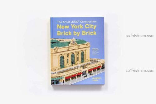 Sách xây dựng LEGO® New York City Brick by Brick, Harry N. Abrams Inc. ISBN9781419734687, sách hướng dẫn lắp ráp kiến trúc, đồ chơi giáo dục cho thanh niên