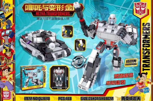 Bộ lắp ghép Robot Megatron Hasbro QL1678 biến hình 2 trong 1 thành xe tăng, đồ chơi mô hình Transformers Megatron chất lượng cao cho bé trai 6 tuổi giá tốt.