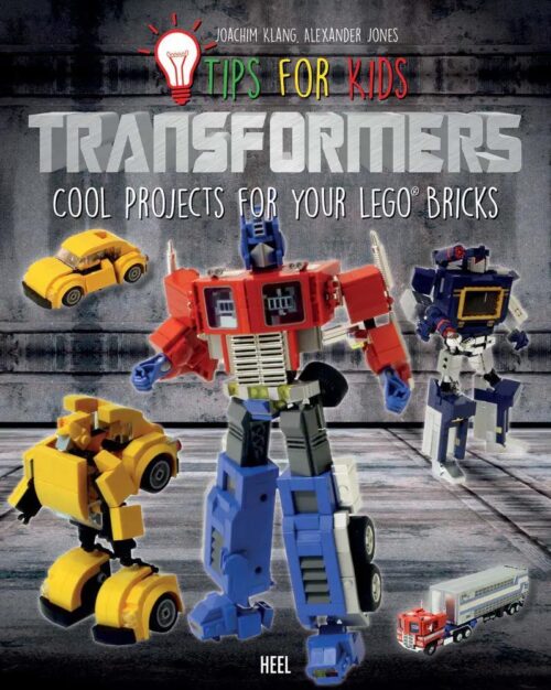 Sách hướng dẫn lắp ráp Transformers Heel-Verlag ISBN9783958434950, bộ đồ chơi Robot biến hình Transformers sáng tạo cho bé trai 8 tuổi, giá tốt