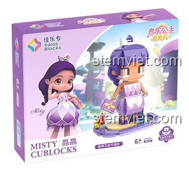 Mô hình lắp ráp Công chúa Âm nhạc Misty Kalos Blocks 30010 cho bé gái 6 tuổi, giá rẻ.