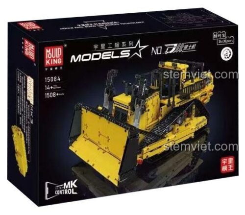 Hộp đồ chơi mô hình Mould King 15084 Xe ủi công trình, quà tặng giá tốt cho con trai.