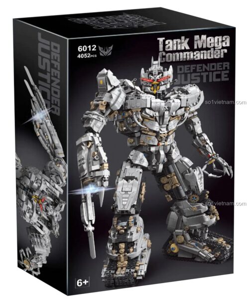 Hộp đựng bộ đồ chơi Robot Transformer Megatron 6012, 4052 chi tiết, đồ chơi lắp ráp cho bé trai 6 tuổi, giá tốt