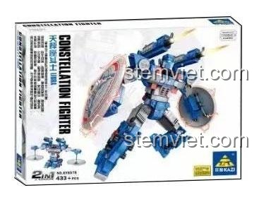 Bộ đồ chơi KAZI KY8078 Chiến Binh Thiên Hà Libra dạng robot