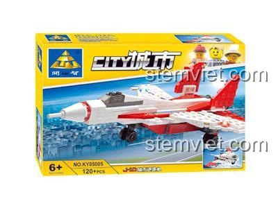 Hộp sản phẩm đồ chơi mô hình Phi cơ tuần tra thành phố KY 85005, quà tặng sáng tạo cho con trai.