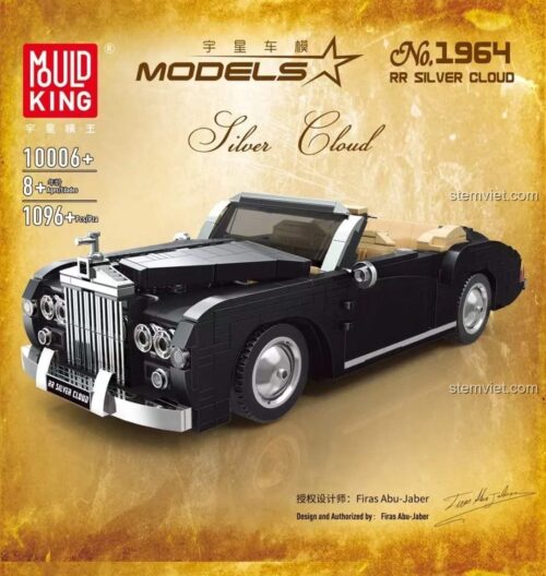 Hộp sản phẩm Mould King 10006 Rolls-Royce Silver Cloud