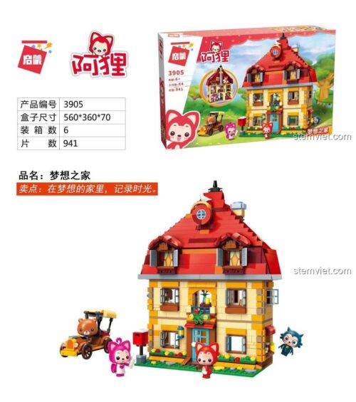Hộp sản phẩm QMAN 3905 Nhà Mơ Ước