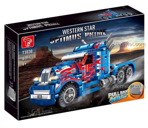 Hộp sản phẩm 泰高乐 T3030 Xe tải Western Star Optimus Prime