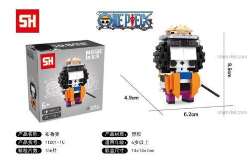 Hộp bộ lắp ghép Brook BrickHeadz 156 chi tiết