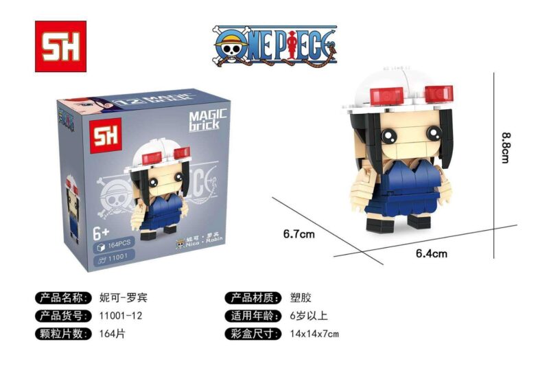 Mô hình Nico Robin One Piece BrickHeadz HSANHE 11001-12
